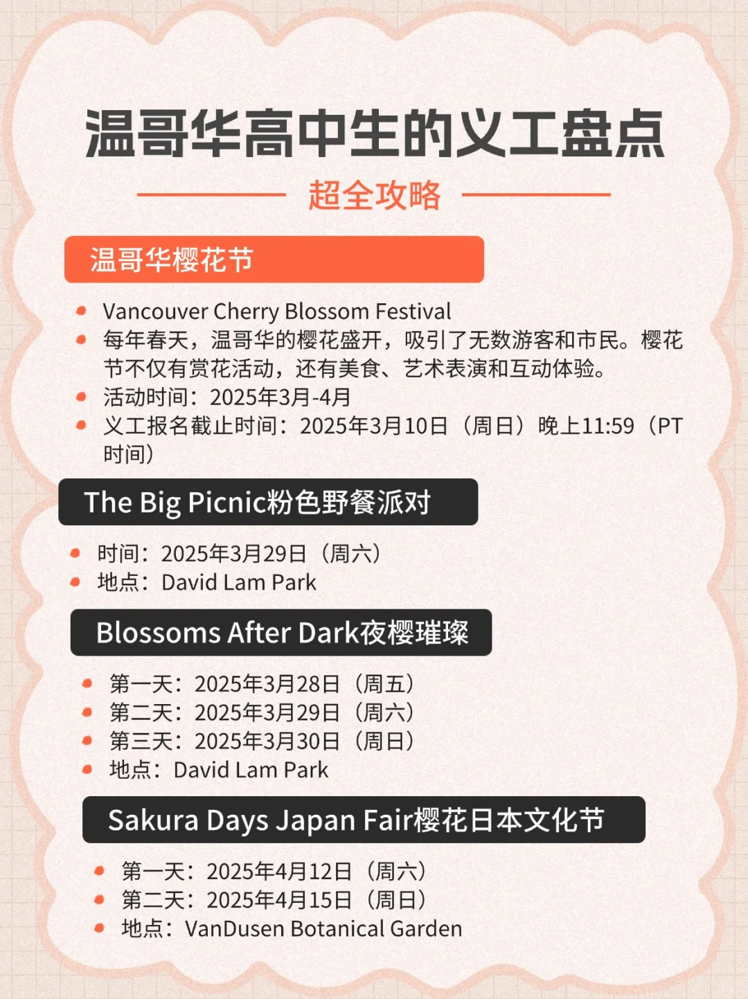 11个适合温哥华高中生的义工盘点?太全啦