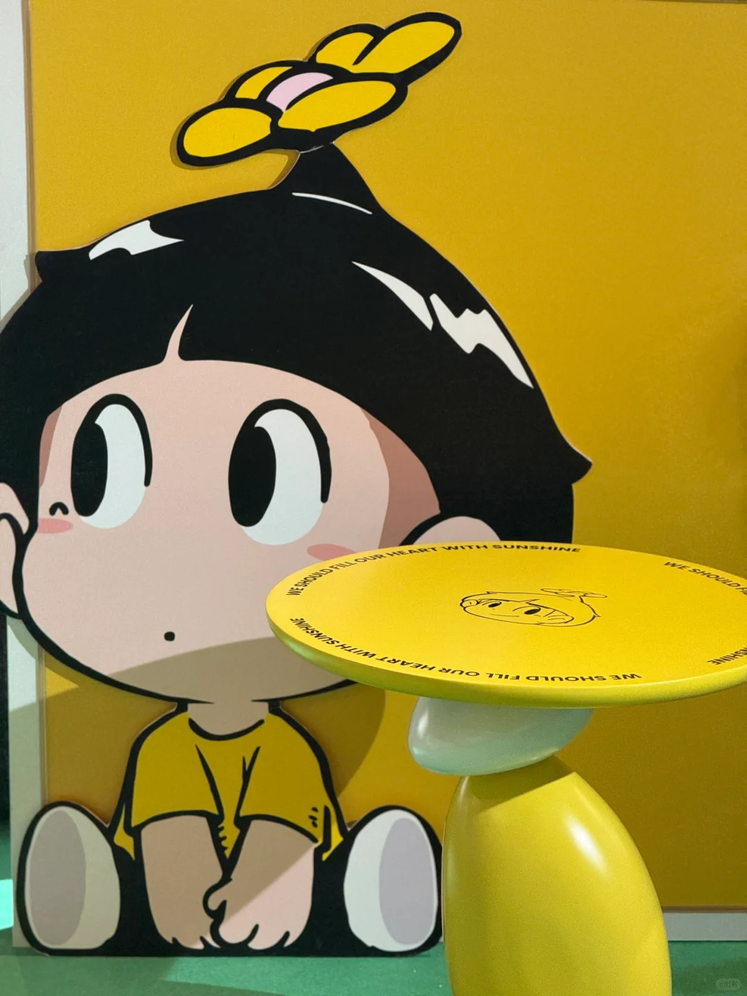 深圳看展偶遇黄渤IP黄逗菌?好可爱～