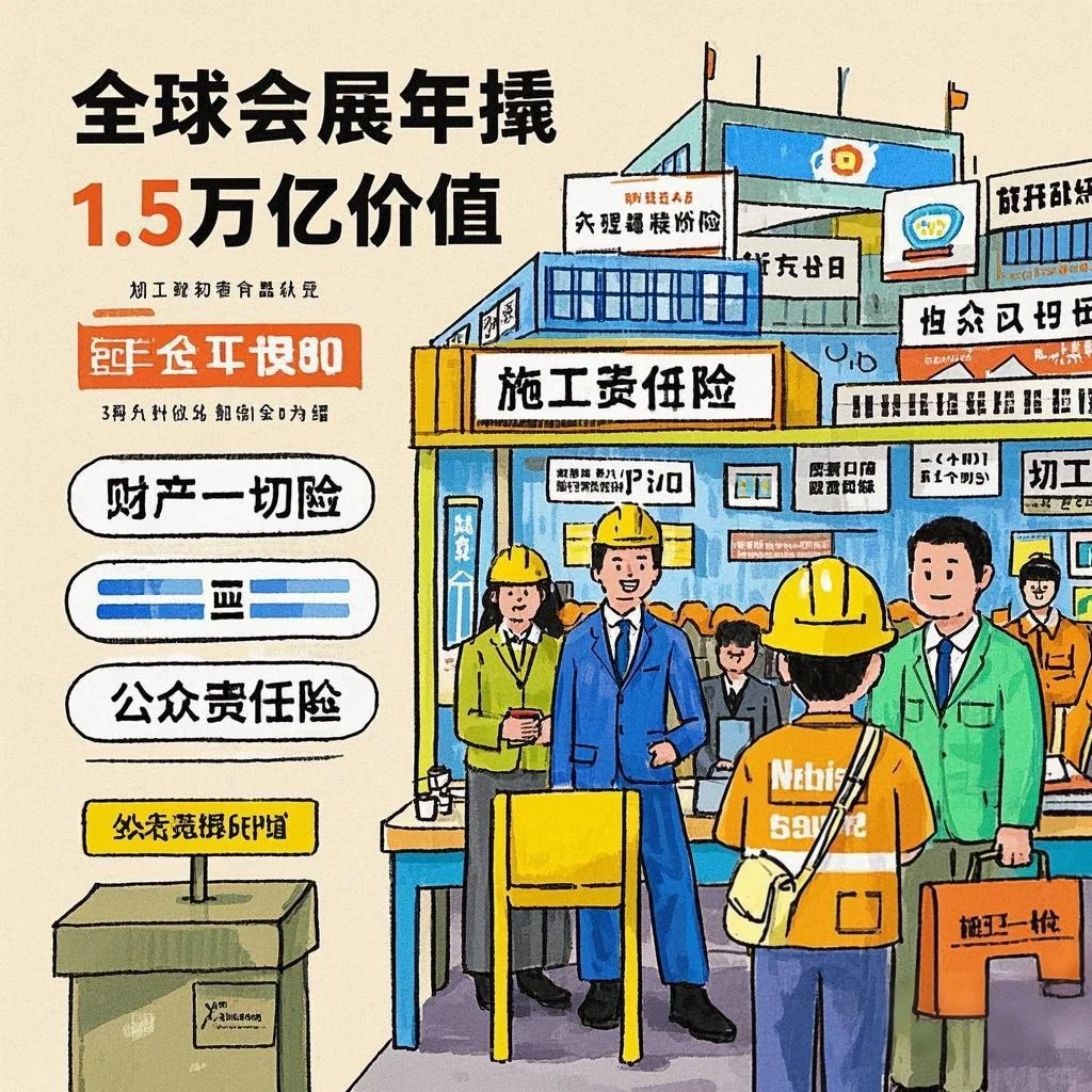 为展会经济保驾护航~展会搭建保险！