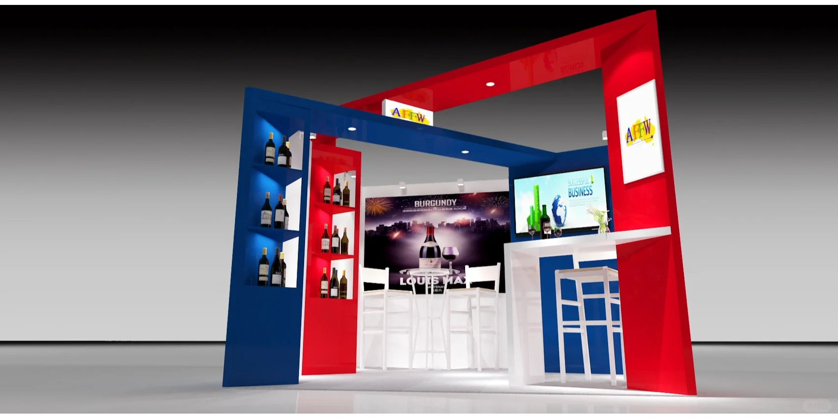 17-6|红酒小展位3X3标准展位