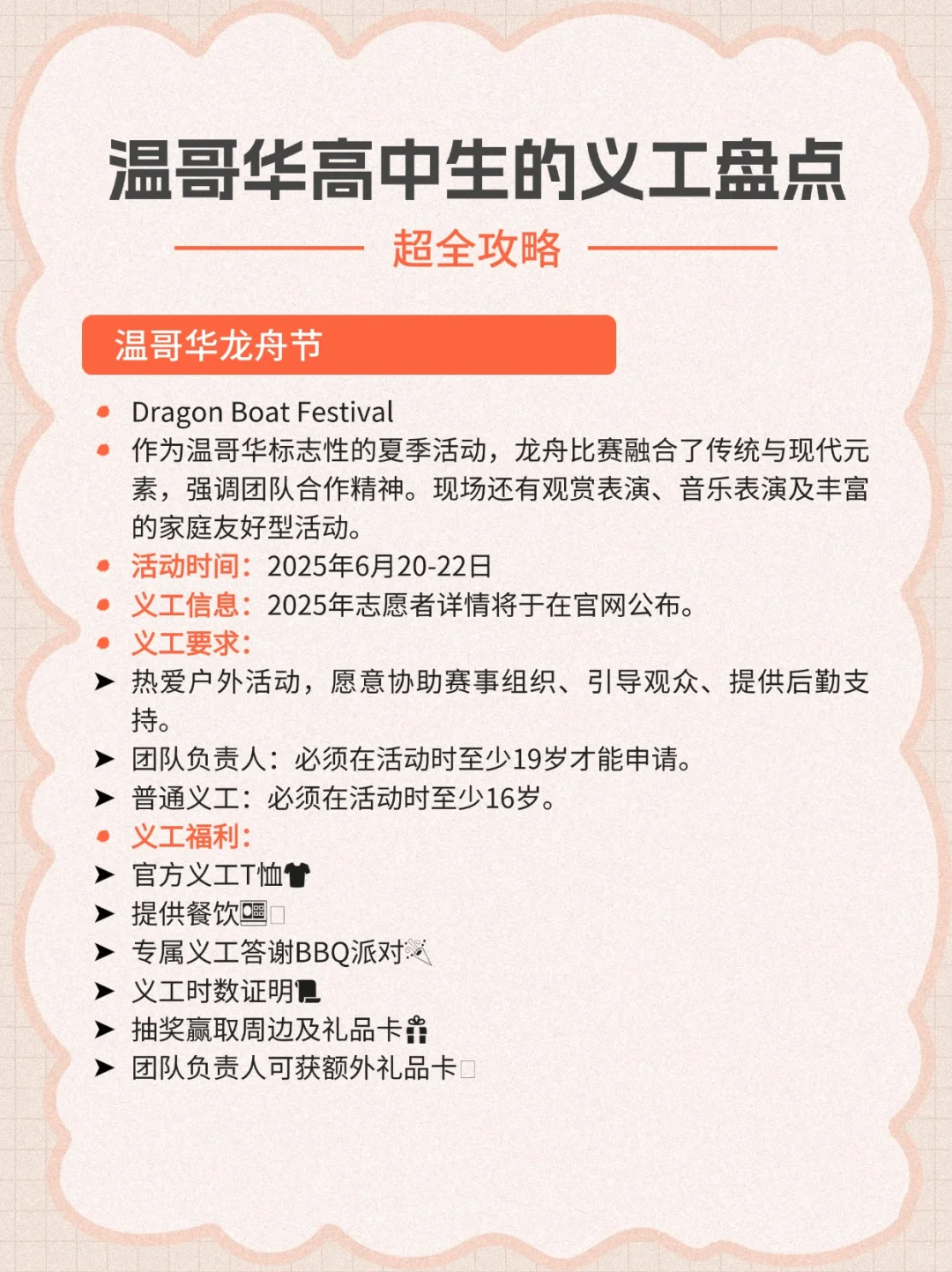 11个适合温哥华高中生的义工盘点?太全啦