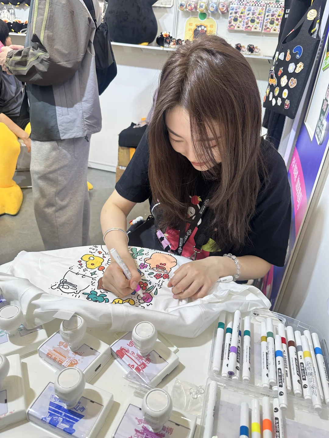 『上海文创展』罗嘿嘿现场真的太好玩了