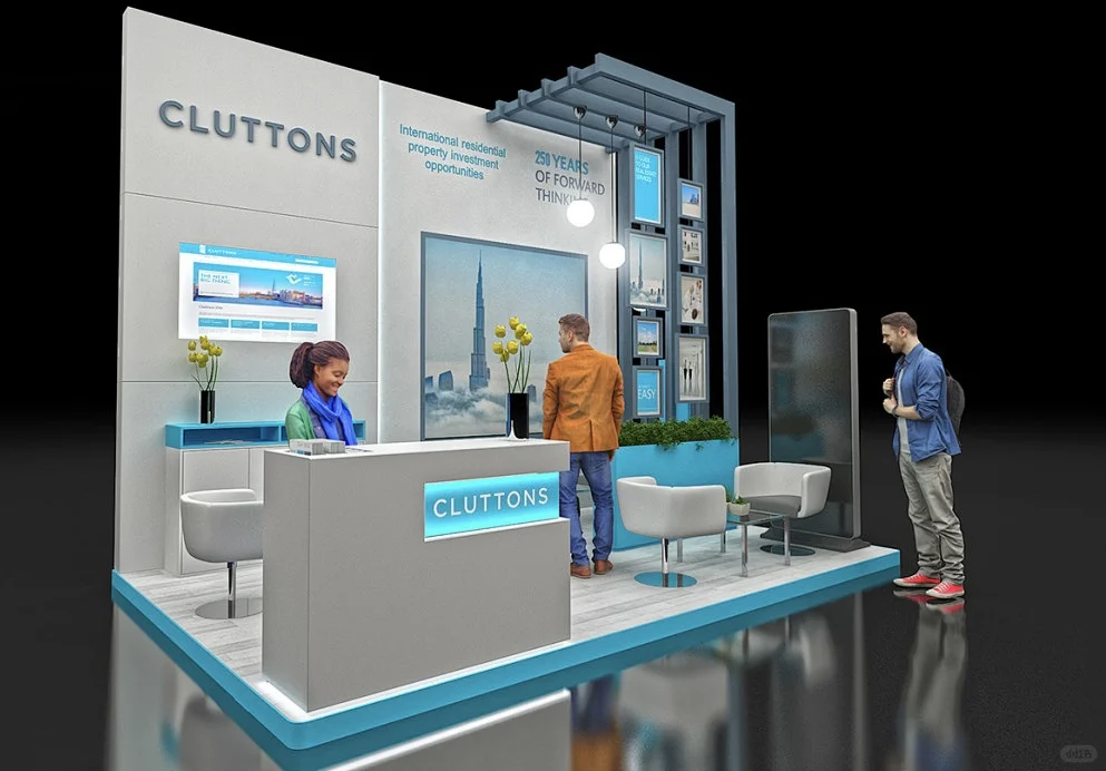 小面积创意展台，带你中单不是梦?