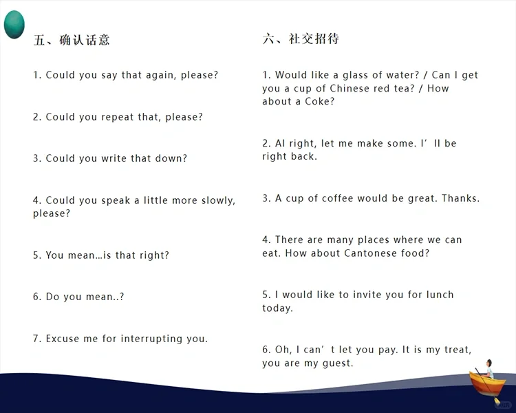 外贸展会英语必备口语