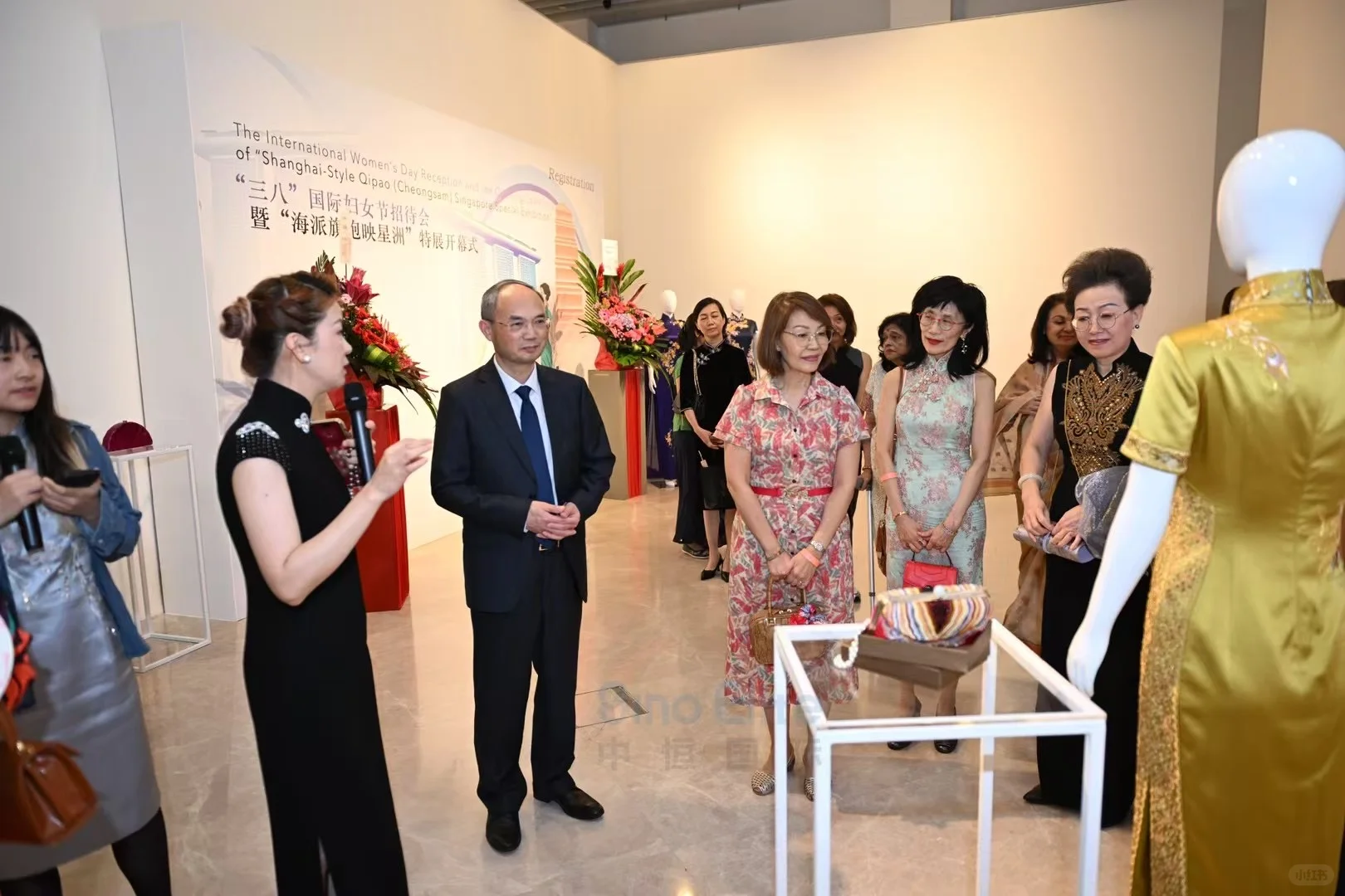 中恒案例｜“海派旗袍映星洲”特展开幕式