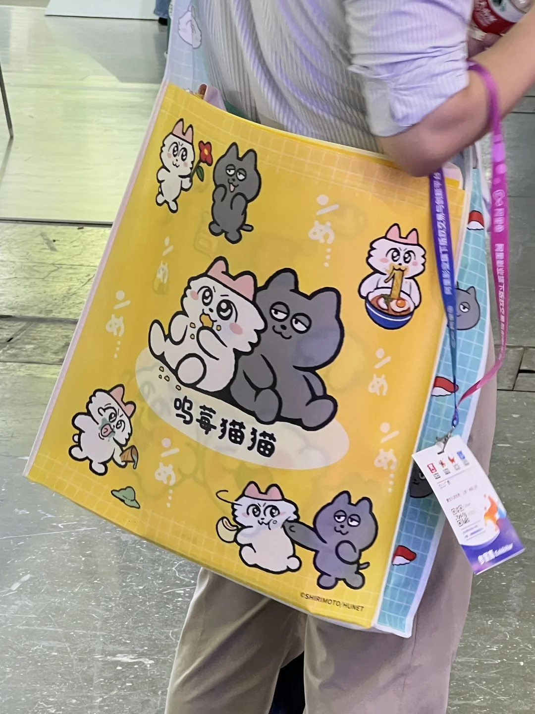 在上海真的不用花钱买包的……（玩具展实拍