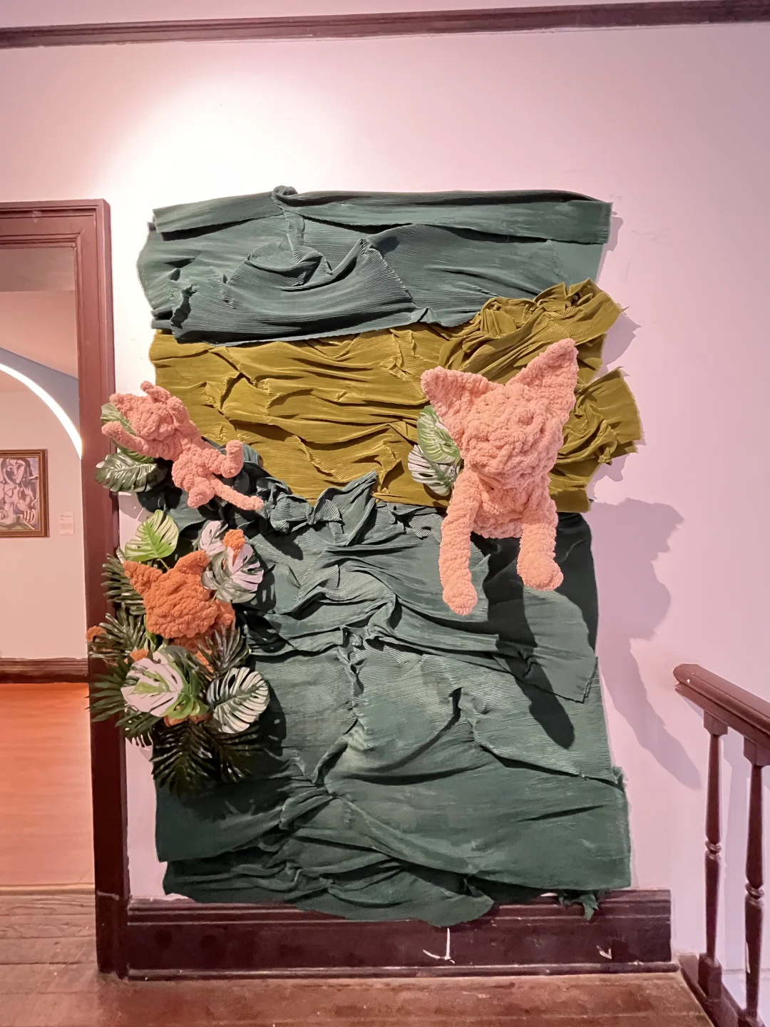 “毕加索与猫”装置艺术展