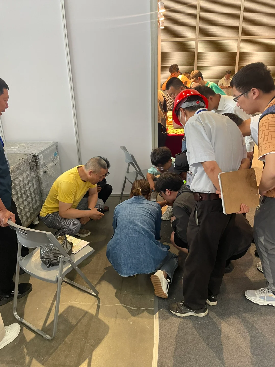 南京矿物化石博览会-一角