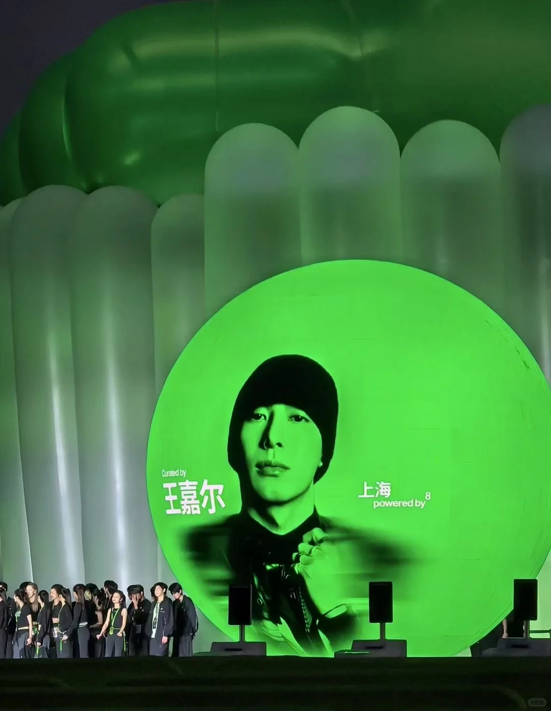 巴塞尔博览会期间，王嘉尔也策划了一个展览