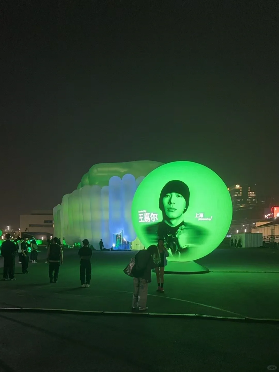 巴塞尔博览会期间，王嘉尔也策划了一个展览