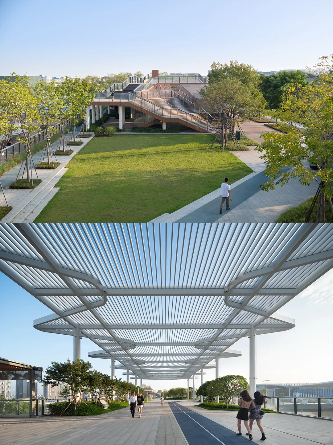 高复合的城市生活：深圳国际会展中心休闲带
