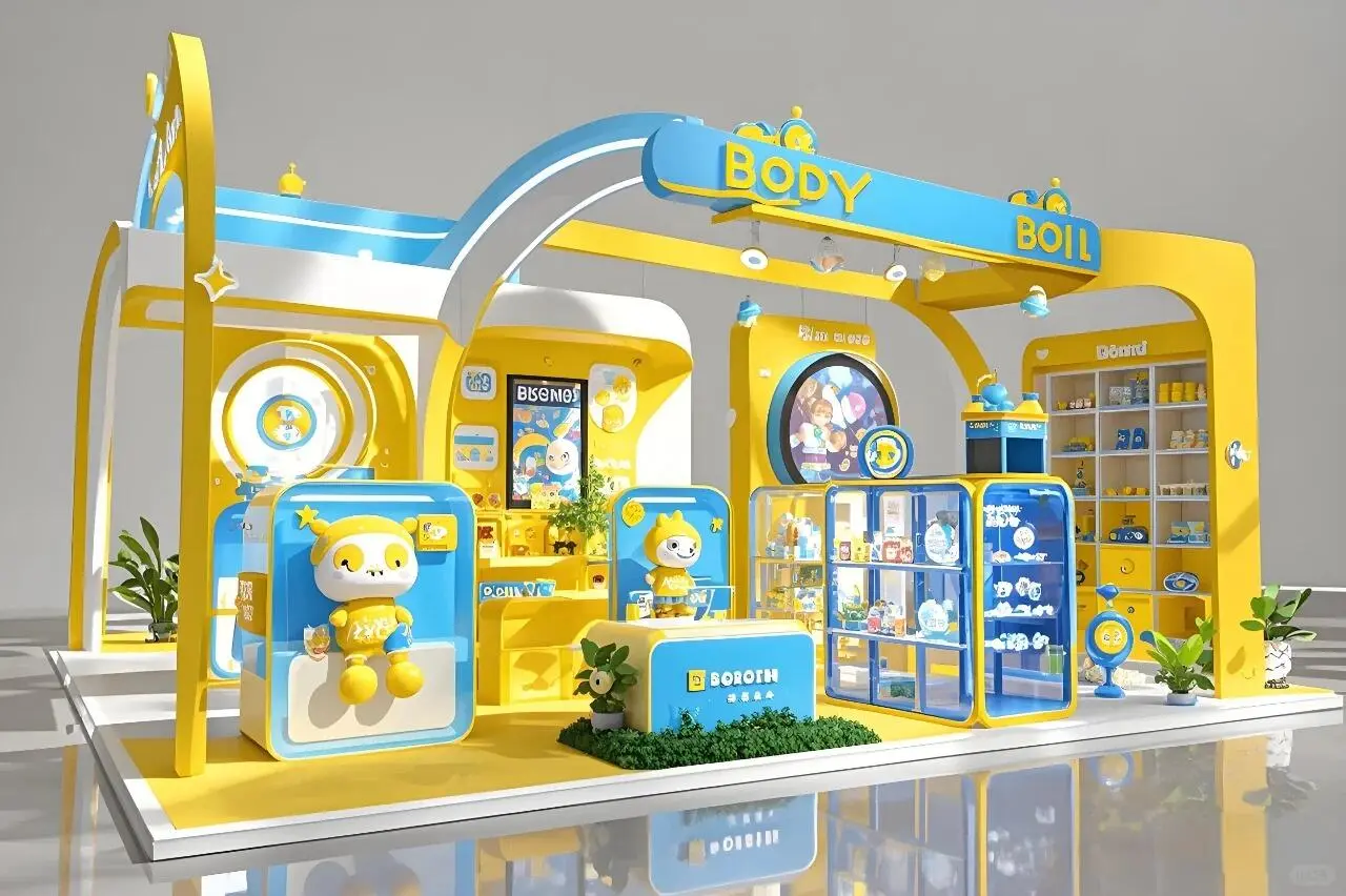 高饱和度展会设计‖极具冲击力的年轻化设计