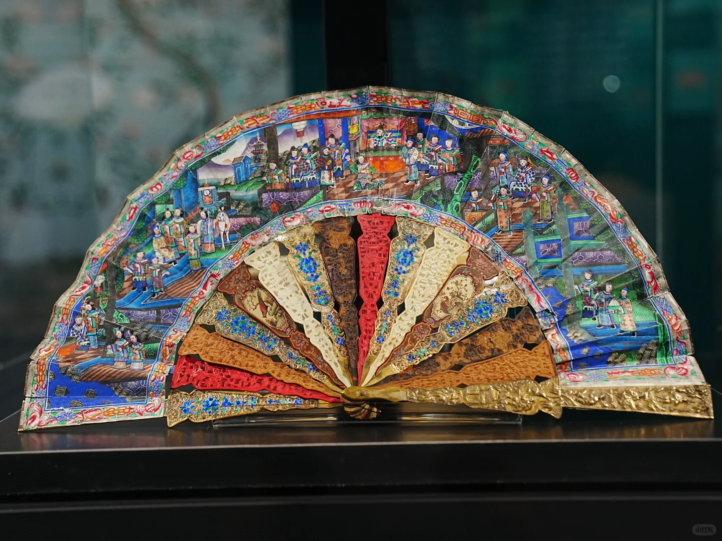 超美的展！✨大英博物馆同款清代古董扇！