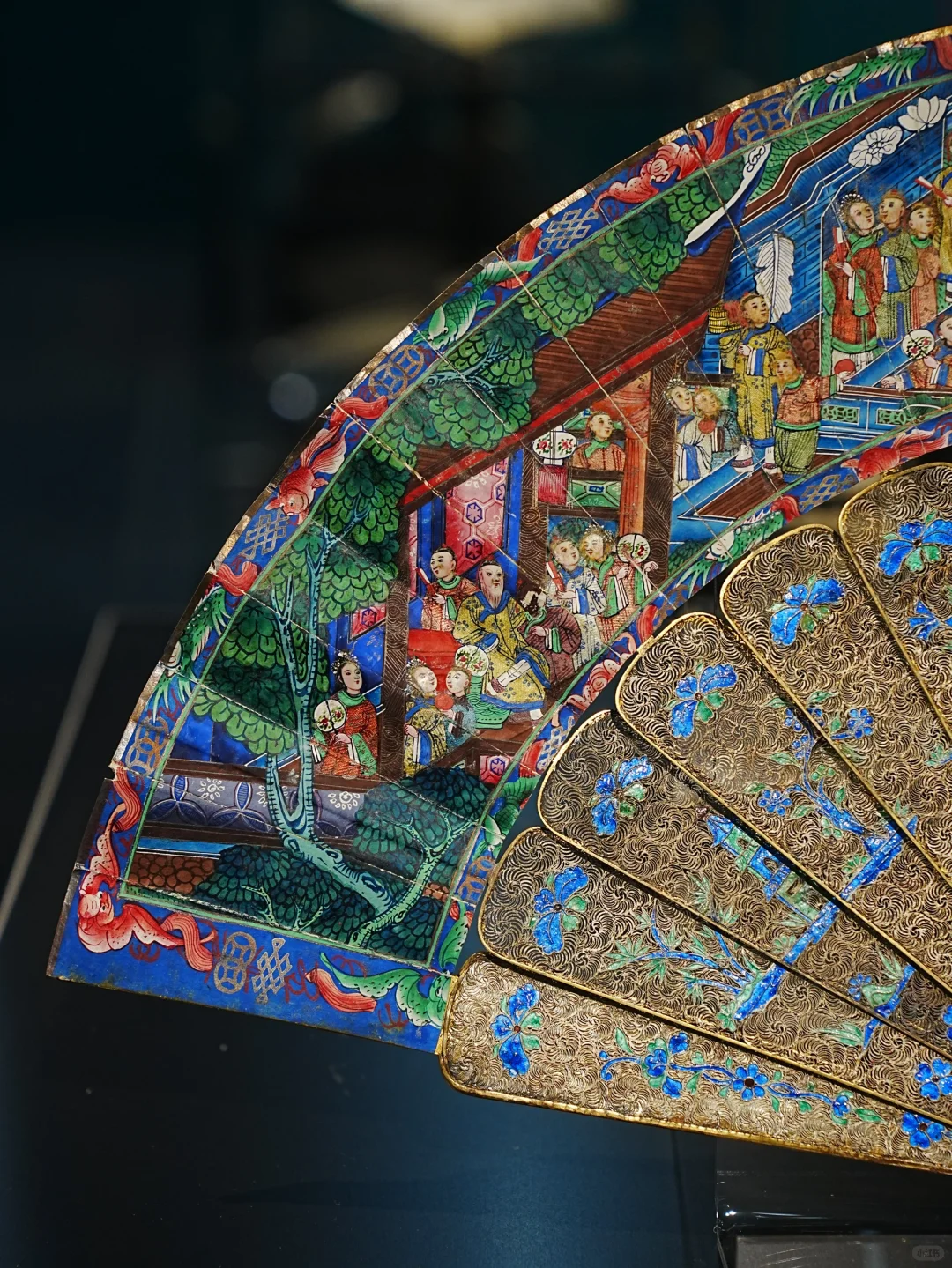 超美的展！✨大英博物馆同款清代古董扇！