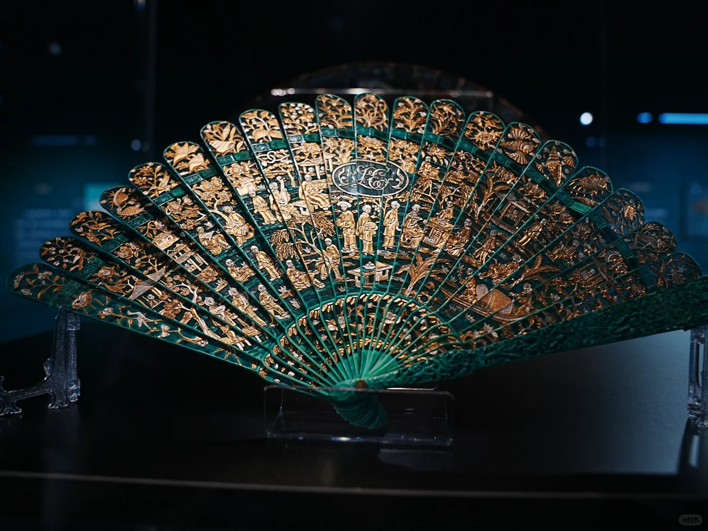 超美的展！✨大英博物馆同款清代古董扇！