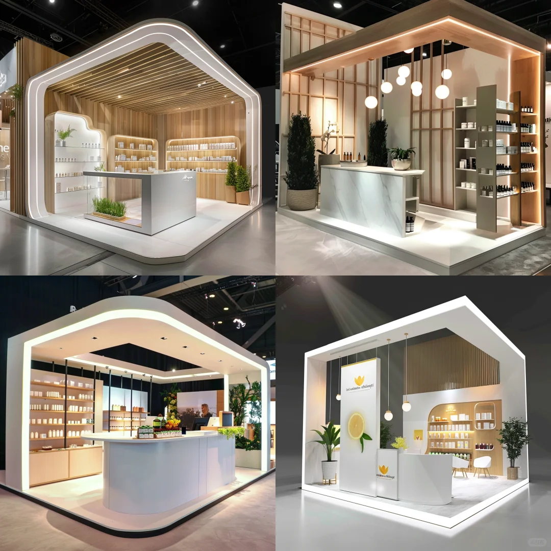 009｜挑战100天100套展台案例｜新滋补行业