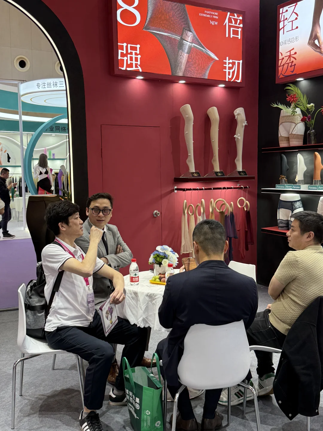 上海袜交会现场