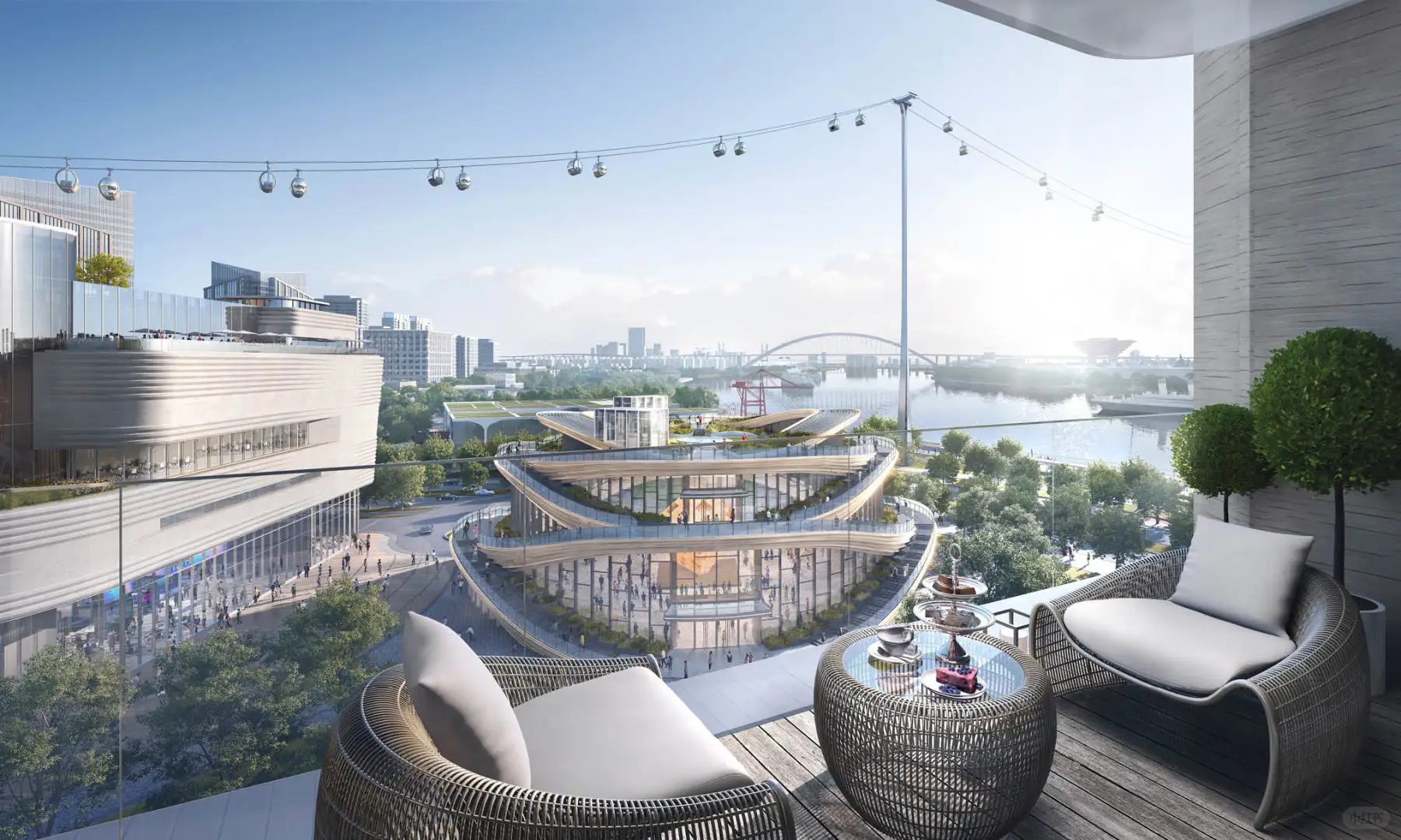 上海徐汇滨江度假酒店及会展中心 ZNAvsHKS