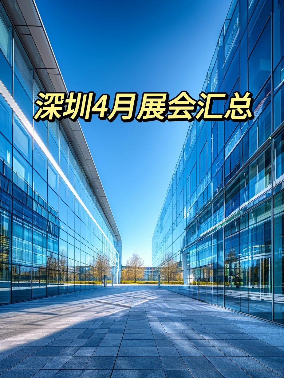 深圳4月展会汇总