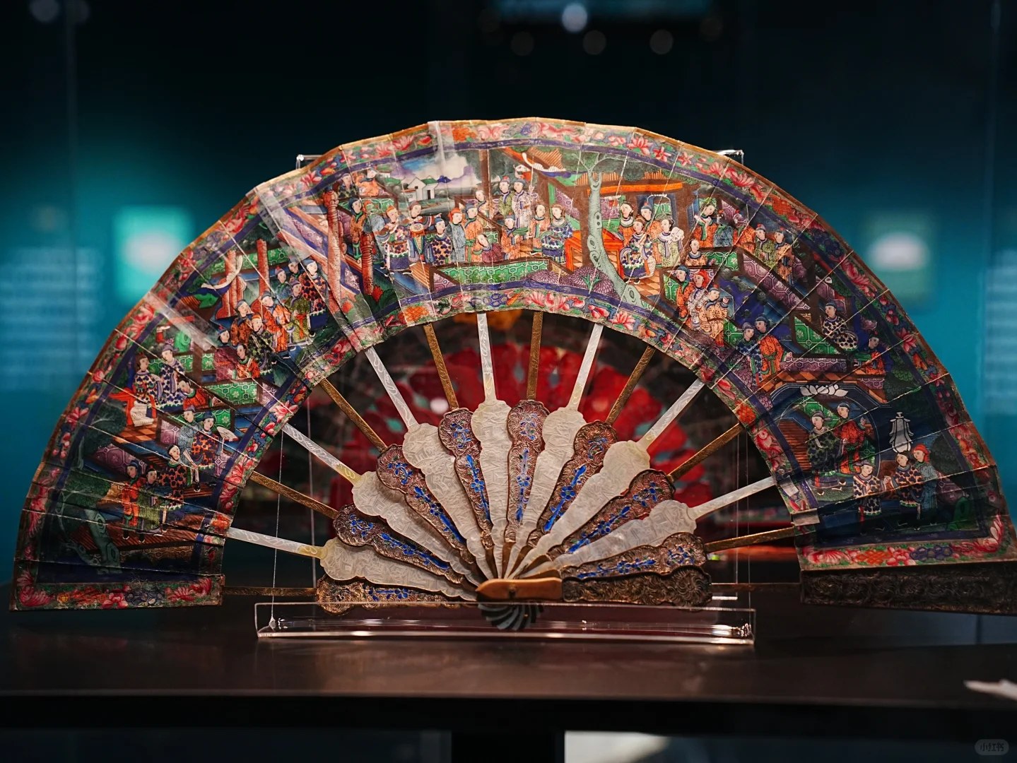 超美的展！✨大英博物馆同款清代古董扇！