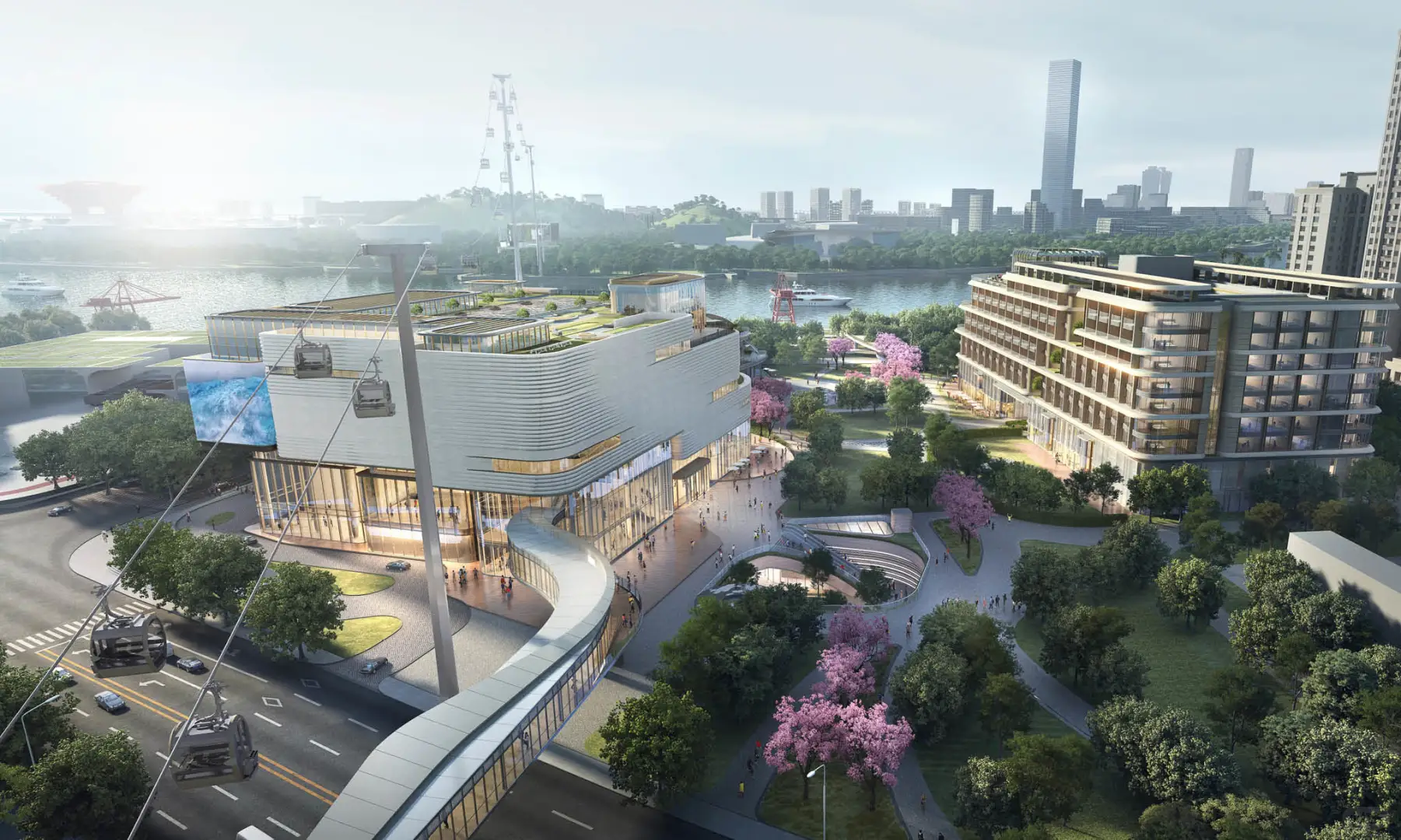 上海徐汇滨江度假酒店及会展中心 ZNAvsHKS