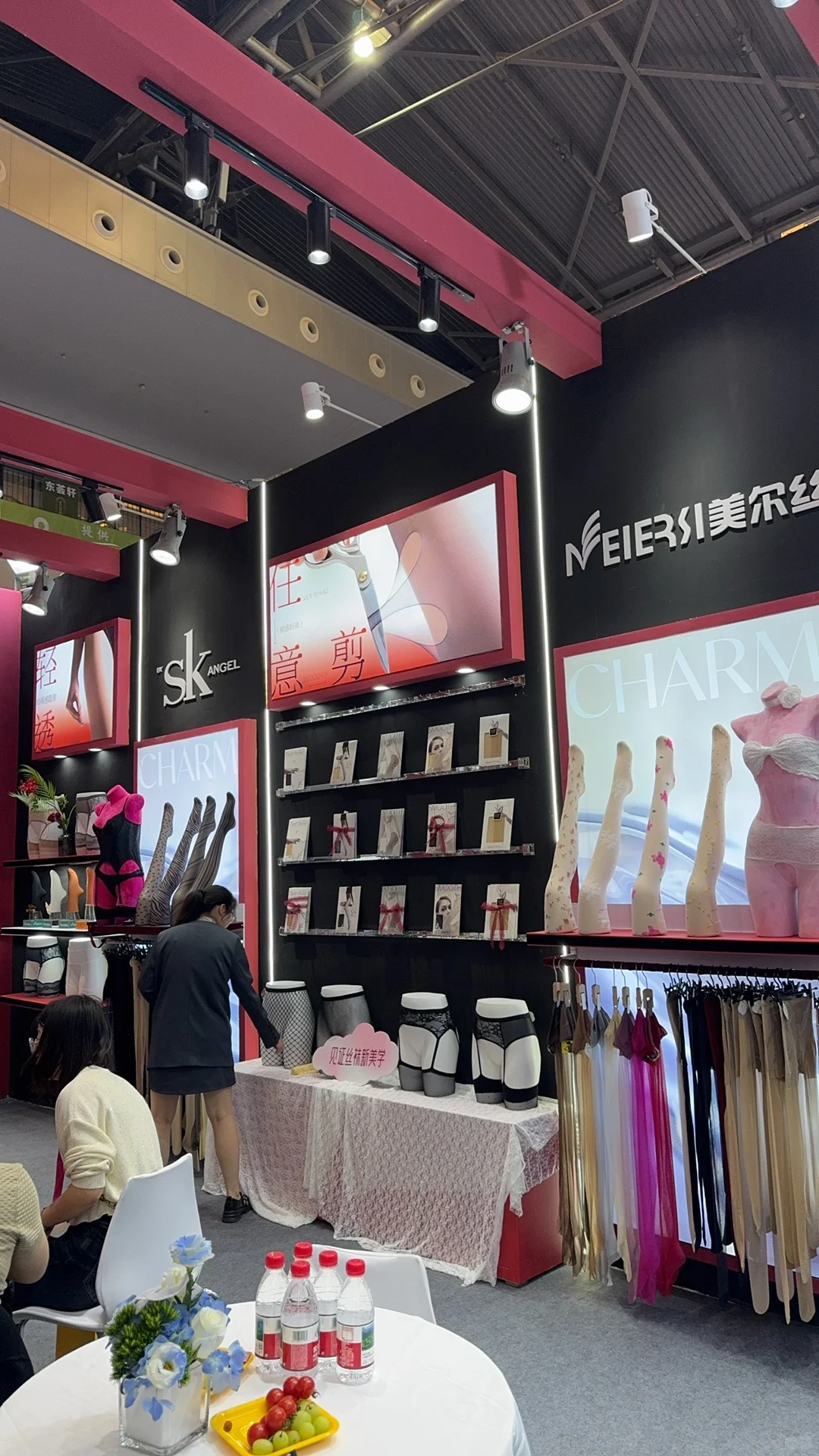 上海袜交会现场