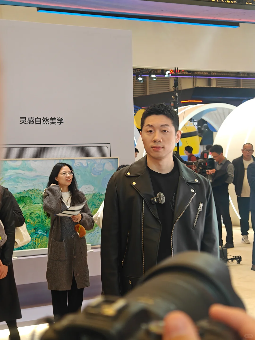 是谁在AWE展会看到许昕！今天真是超级惊喜