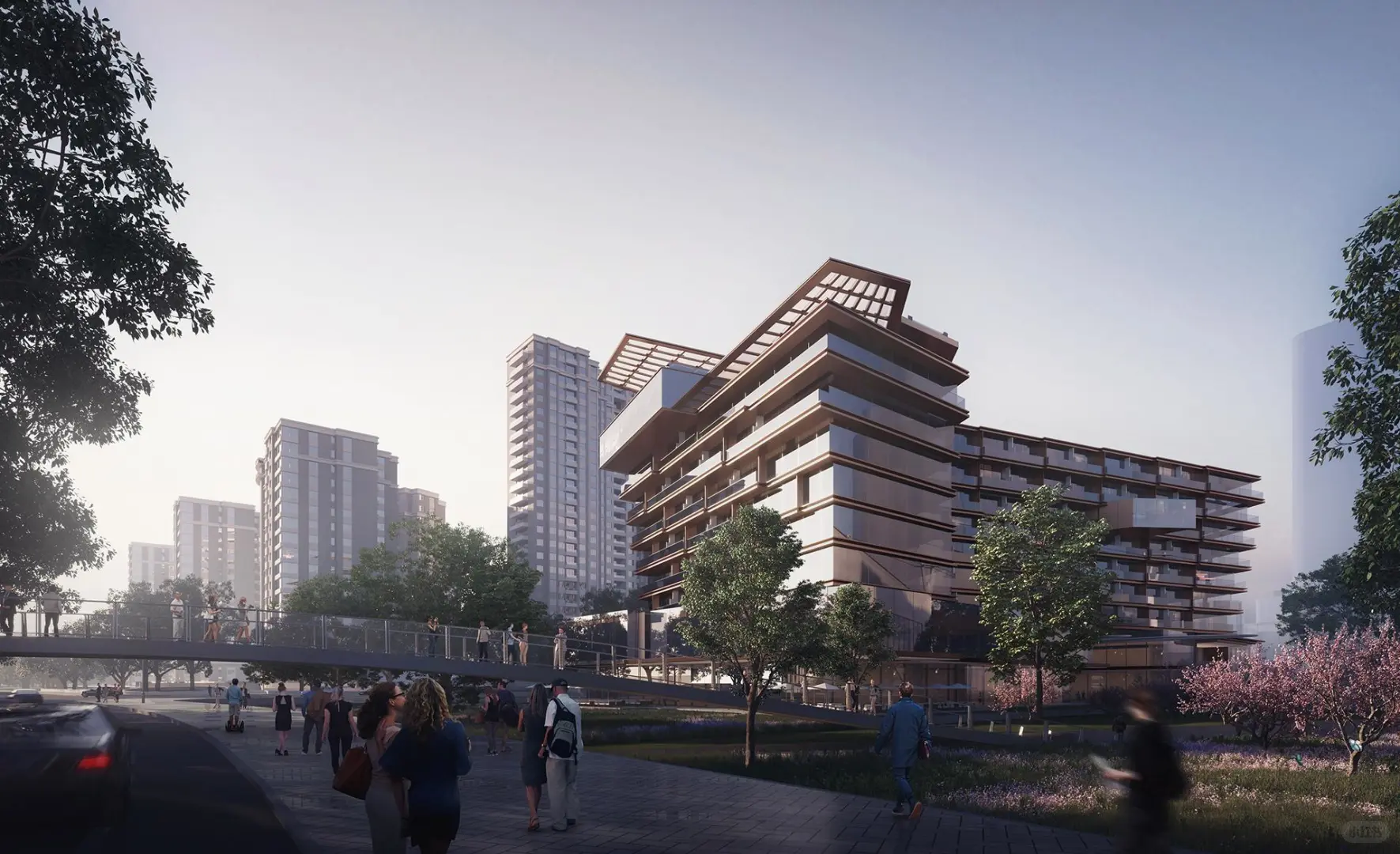 上海徐汇滨江度假酒店及会展中心 ZNAvsHKS