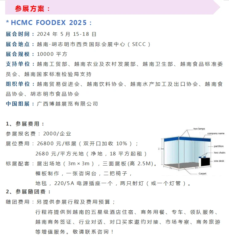 2025越南国际食品及加工包装技术展览会