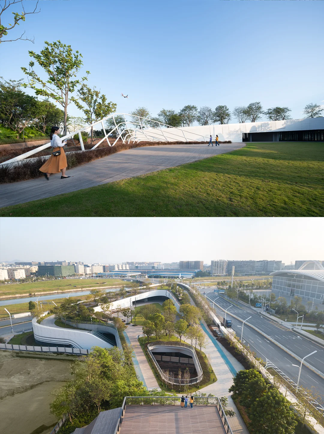 高复合的城市生活：深圳国际会展中心休闲带