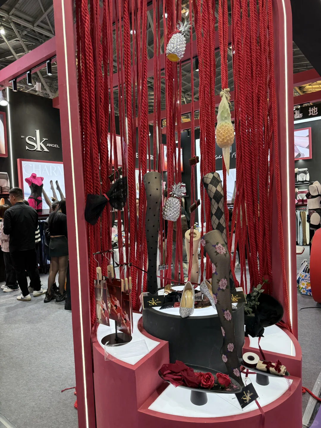 上海袜交会现场