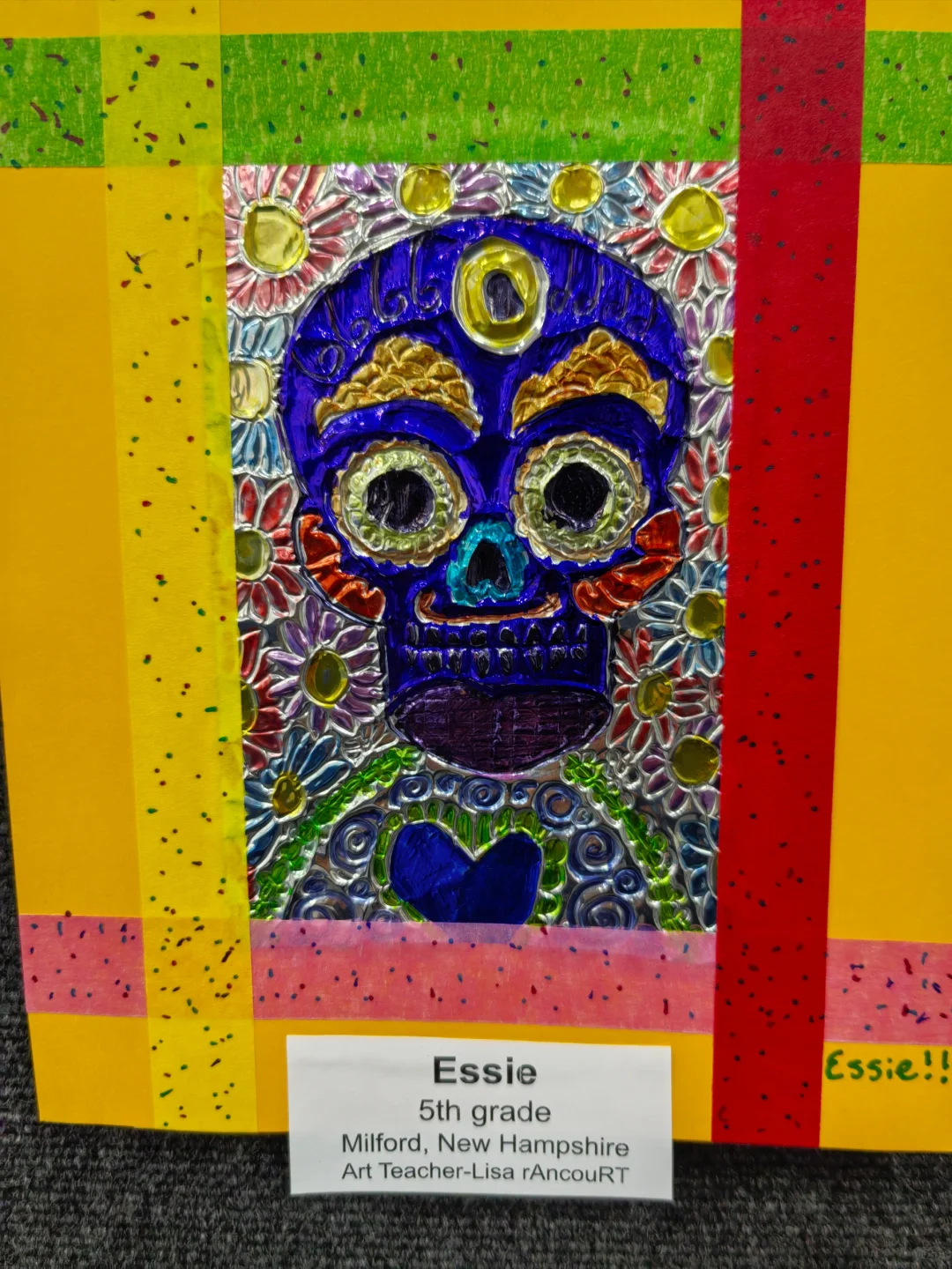 美国NAEA教育展会：学生绘画作品展