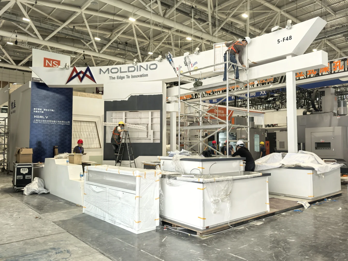 ??日本企业展台搭建天花板！深圳工业