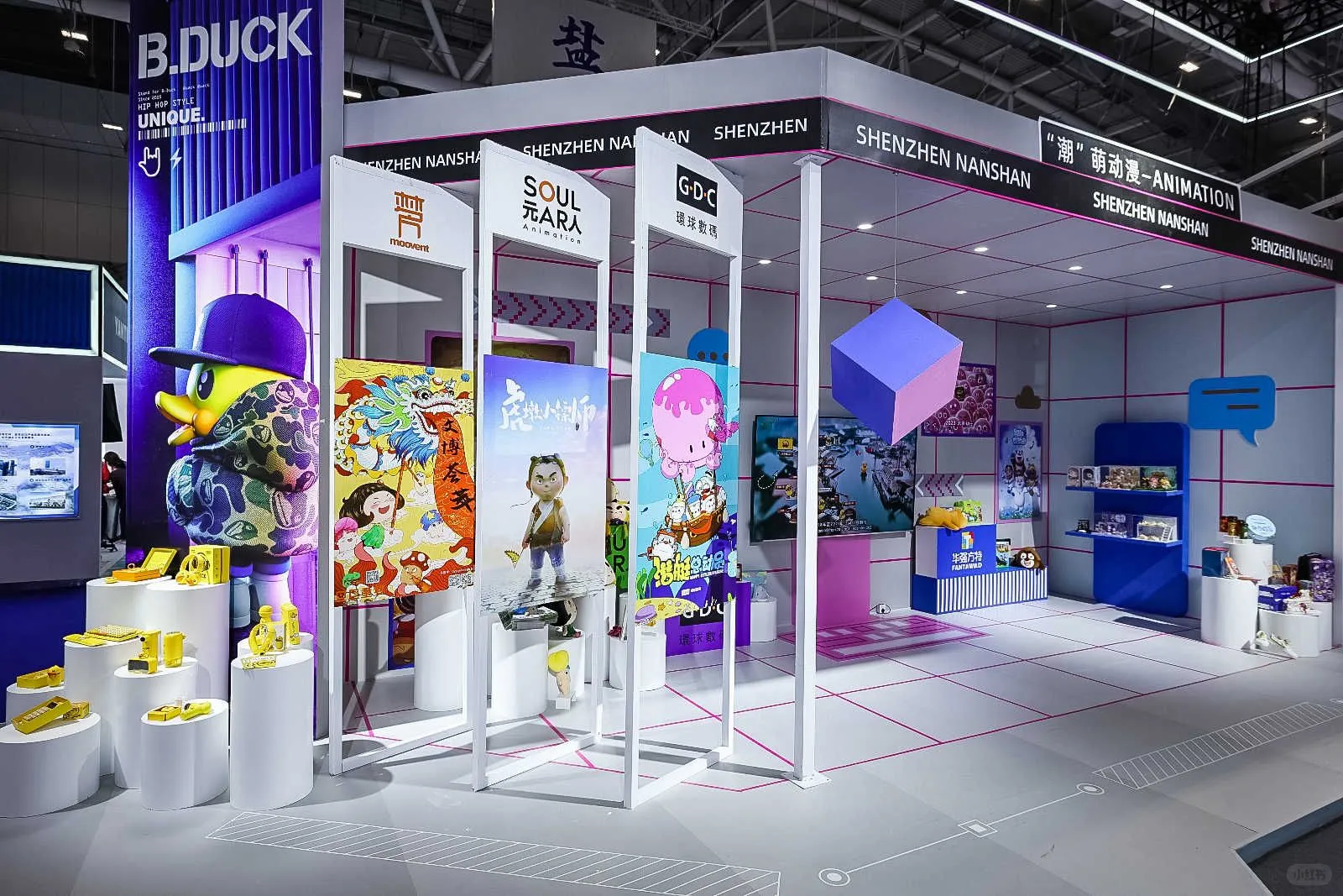 展会现场来啦！深圳展会展位展台搭建