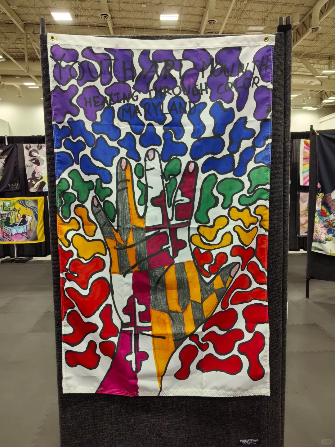 美国NAEA教育展会：学生绘画作品展