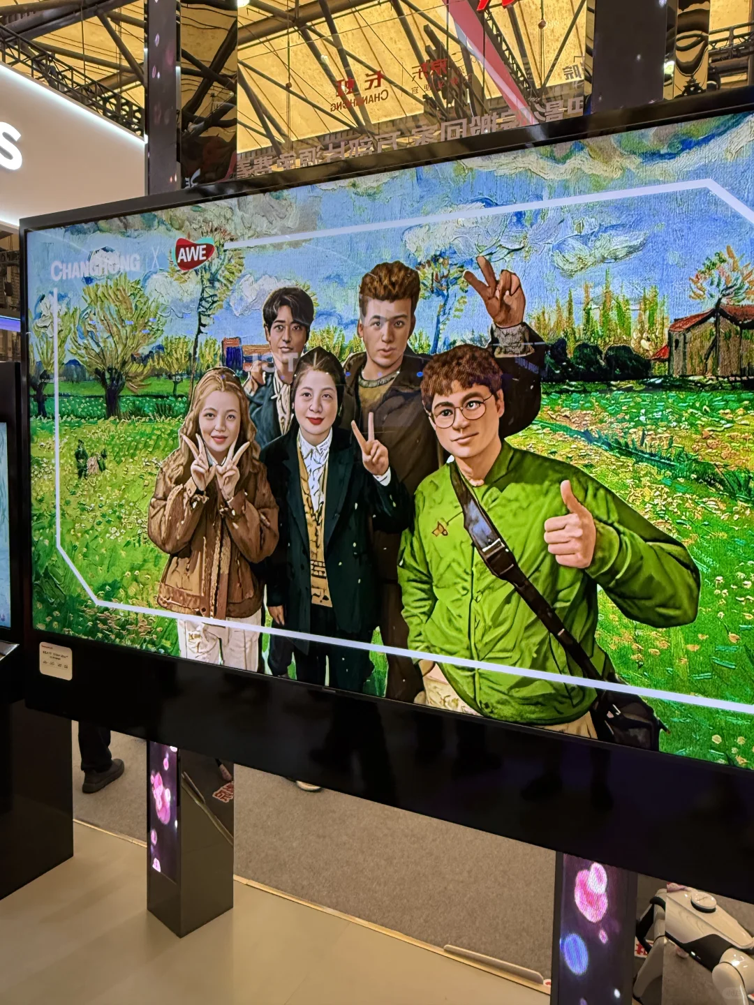 第一天就冲AWE家电展的兴奋感你不懂~