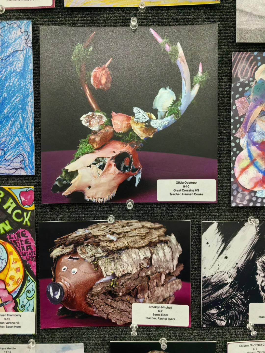 美国NAEA教育展会：学生绘画作品展