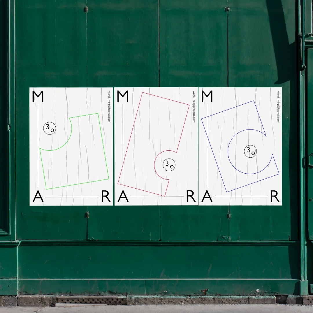 系列海报 | 时间与线面排版