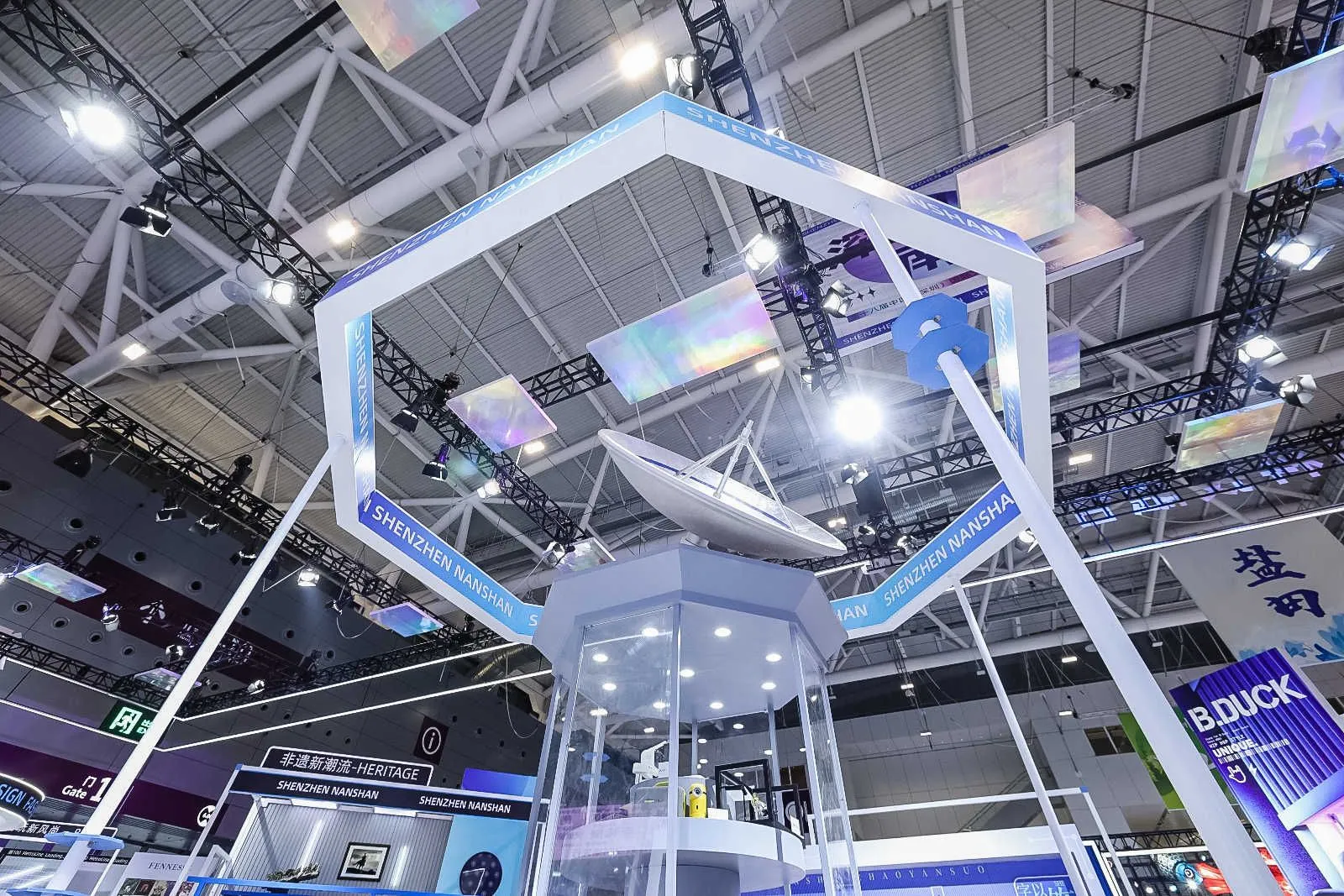 展会现场来啦！深圳展会展位展台搭建