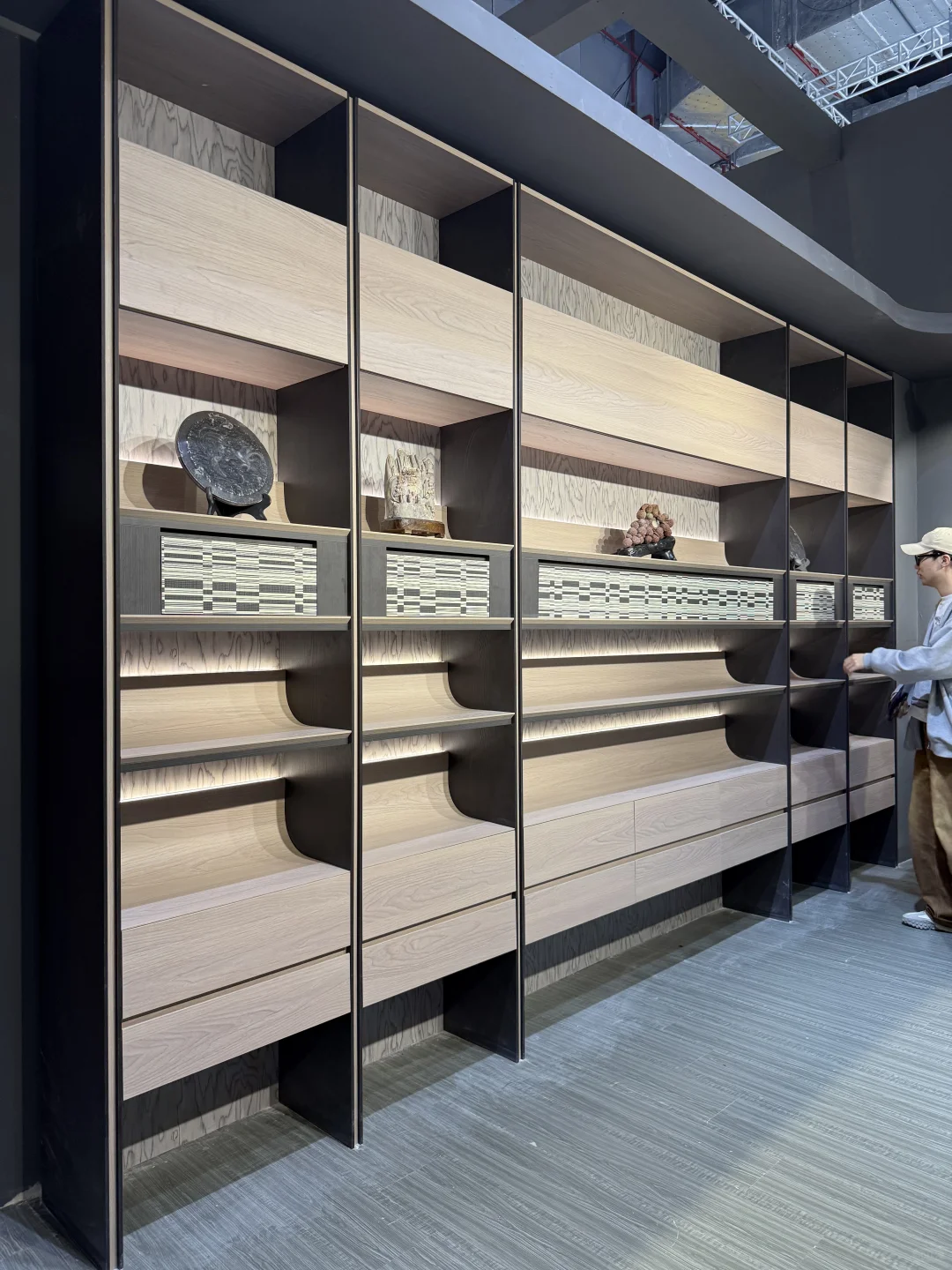 上海建博会，展会上无处不在的工法墙