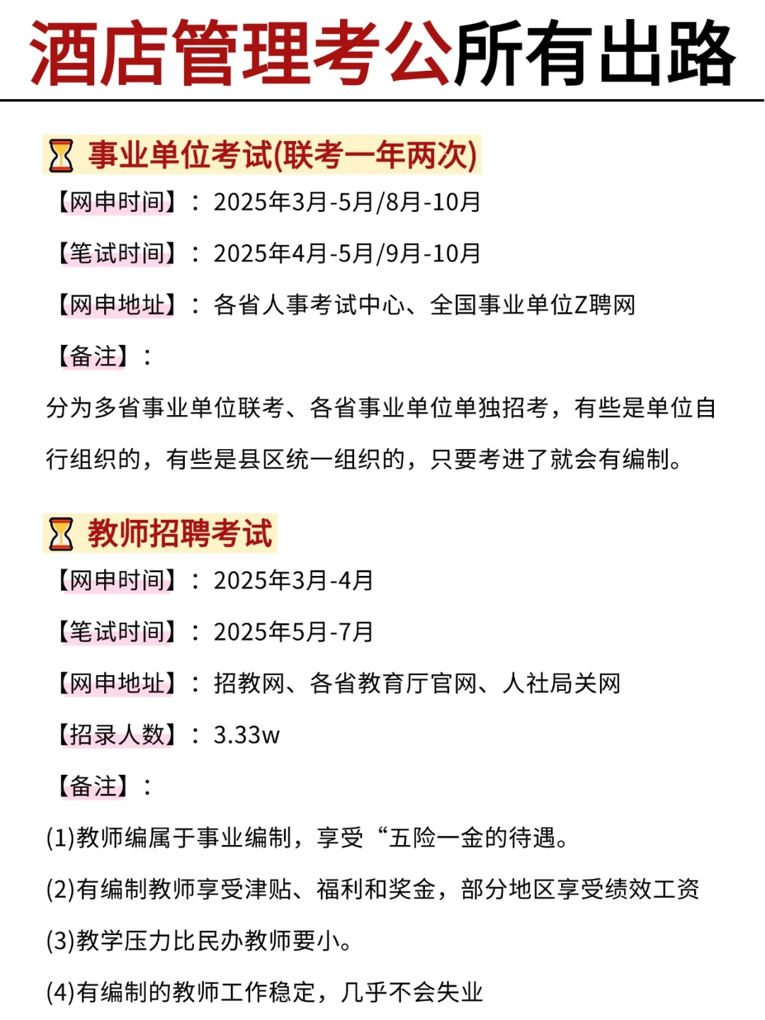 酒店管理专业考公真的赢麻了