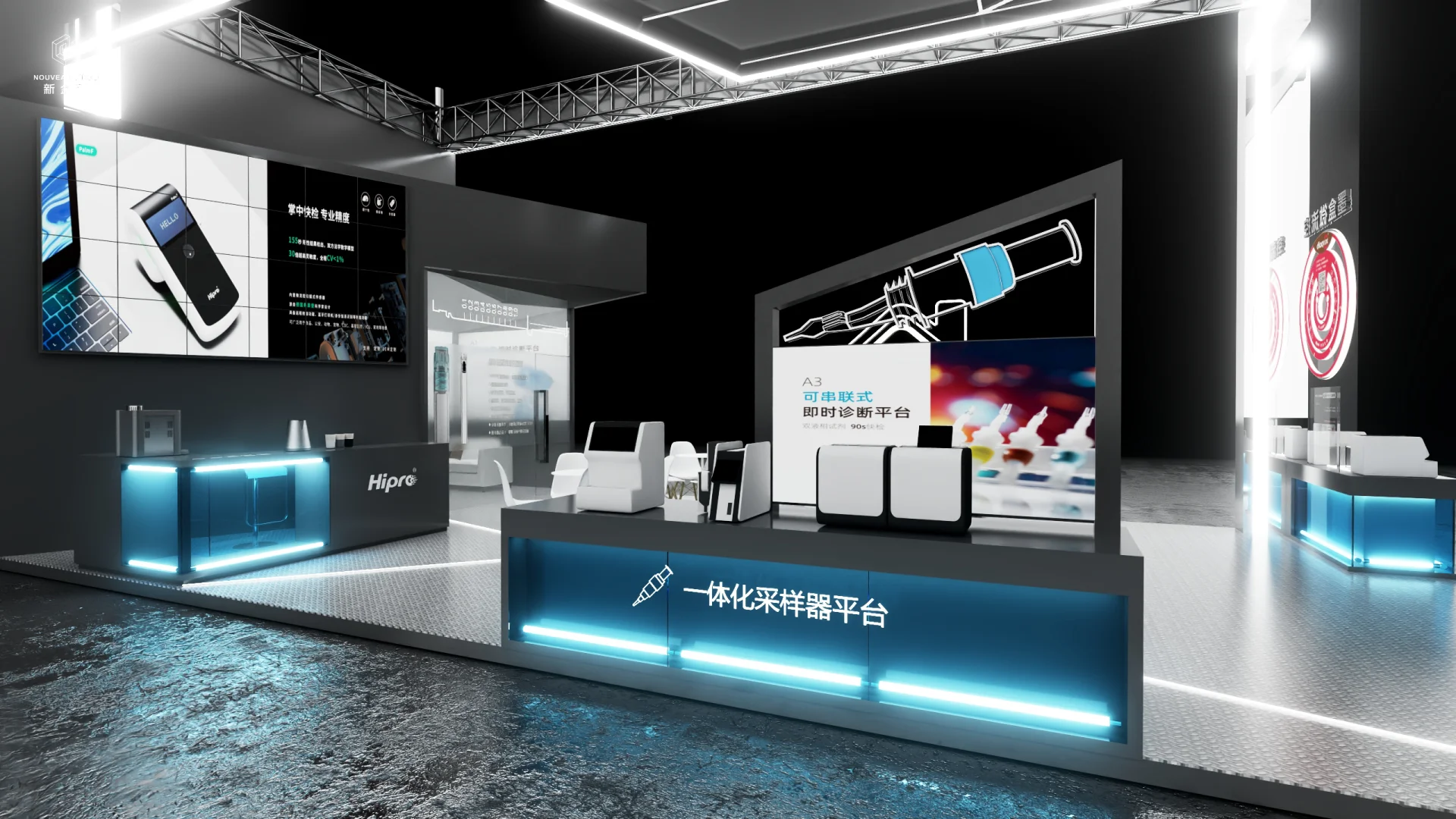 展位设计｜这么好看的展位，为我发声啊啊啊?