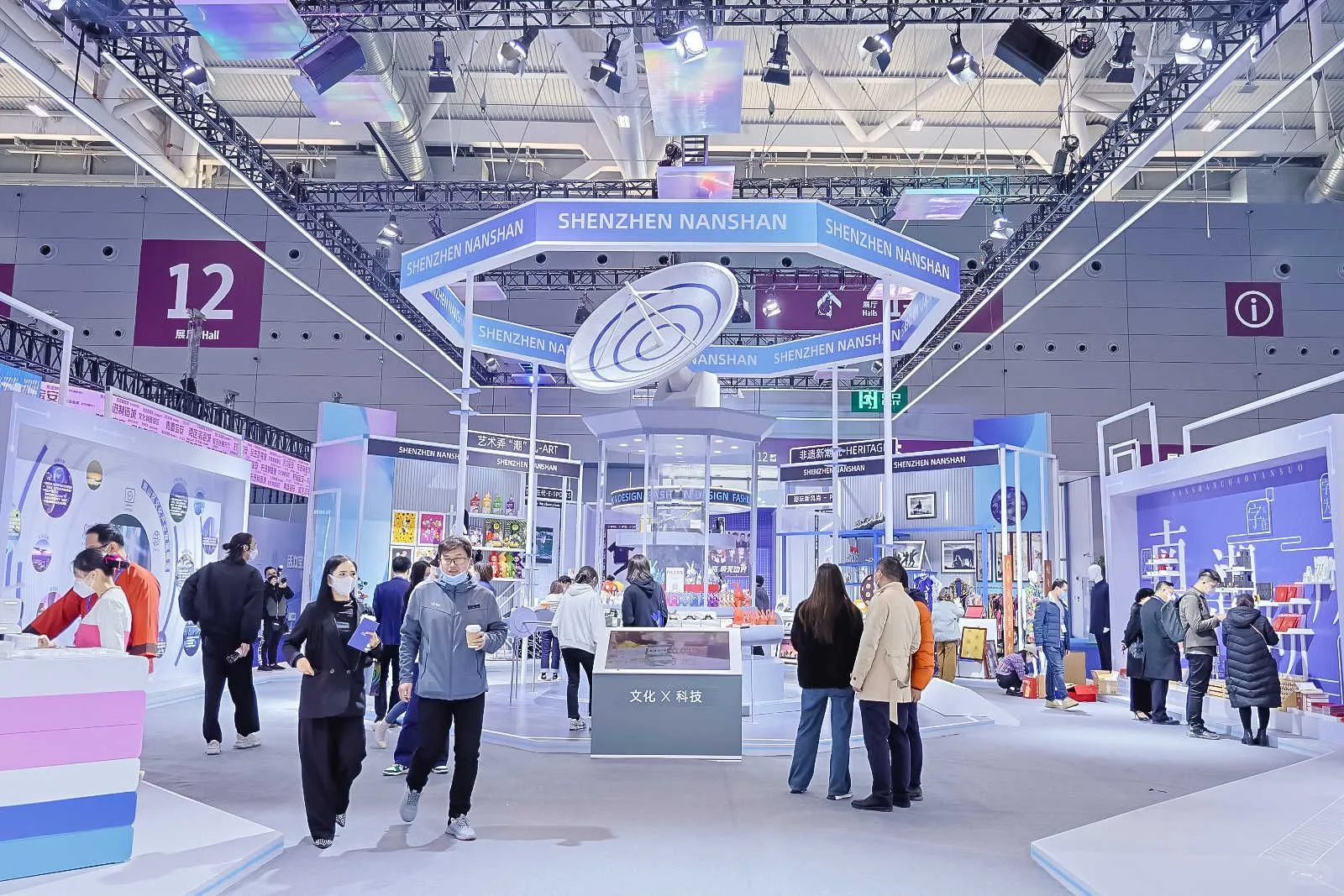 展会现场来啦！深圳展会展位展台搭建