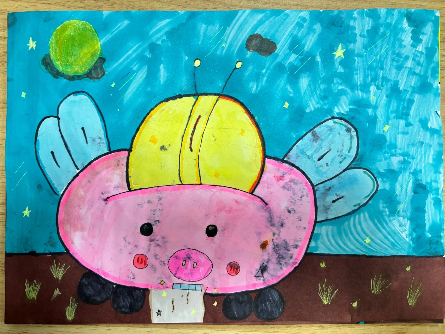 三年级美术下册—《汽车博览会》