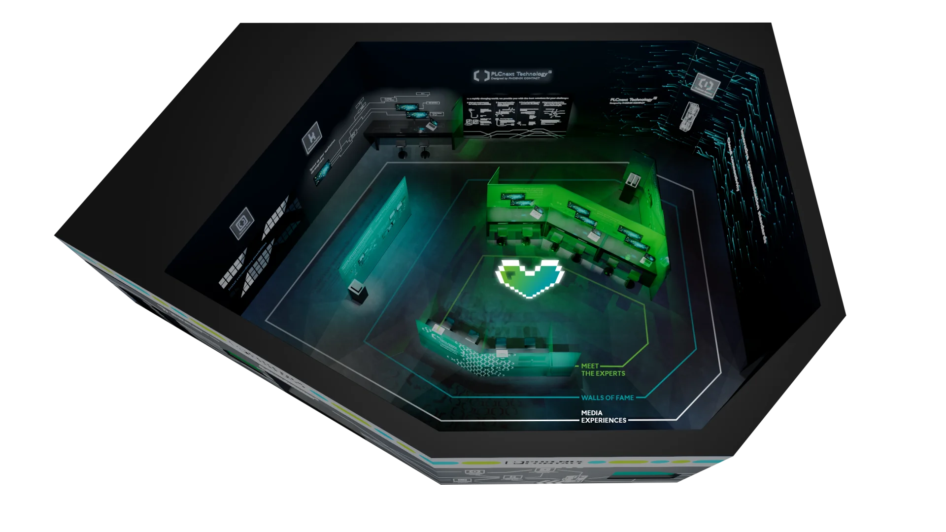 ?国际化展览展台设计·生态XR空间