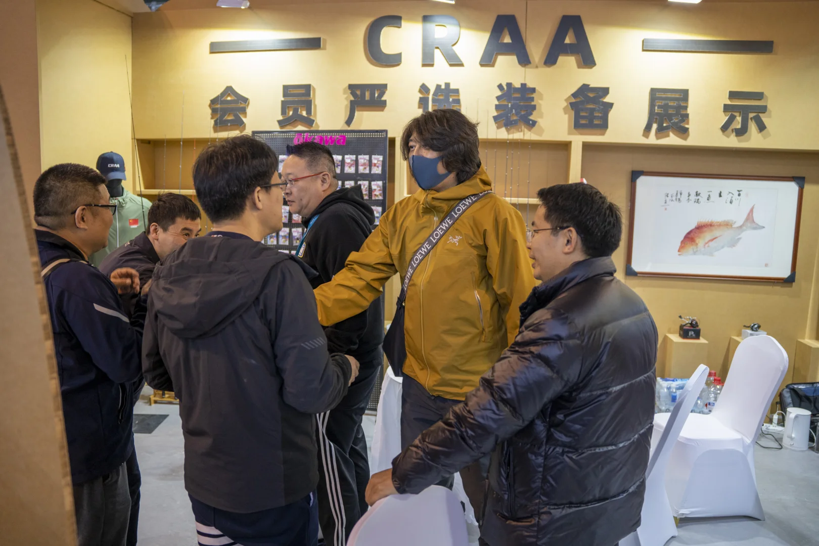 上海路亚展打卡完毕。撤退～