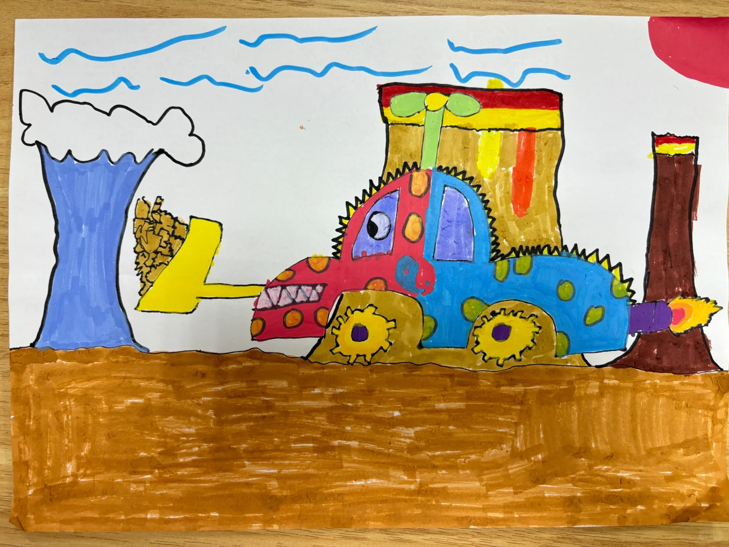 三年级美术下册—《汽车博览会》