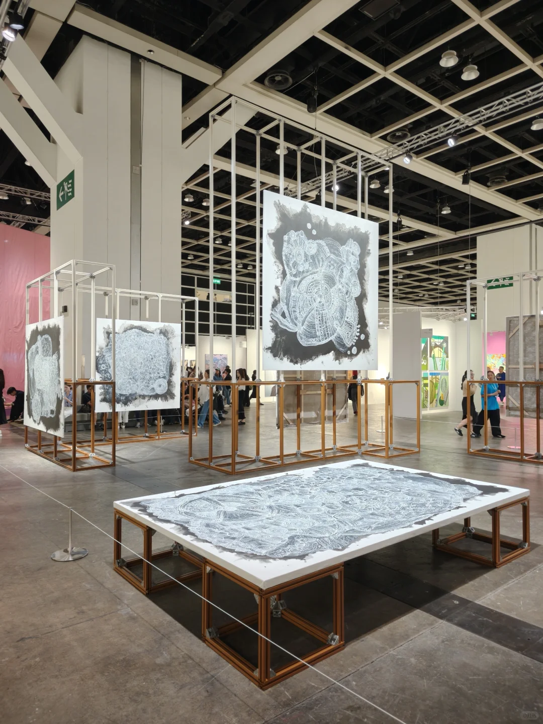 香港巴塞尔｜暴走3w步，不愧艺术殿堂级❣️