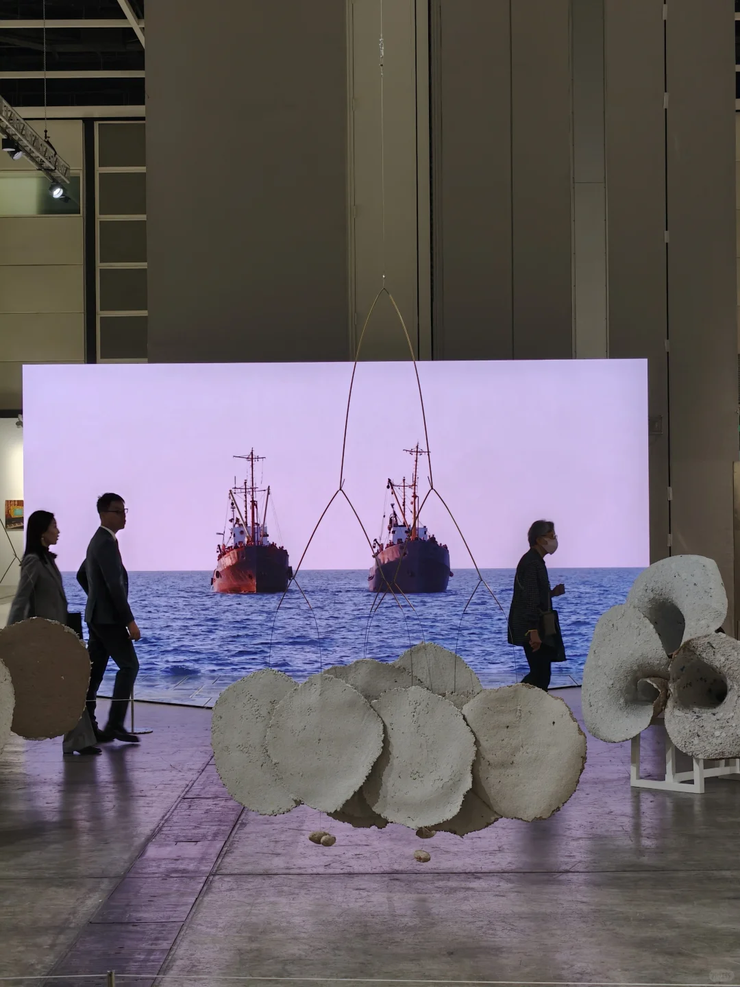 香港巴塞尔｜暴走3w步，不愧艺术殿堂级❣️