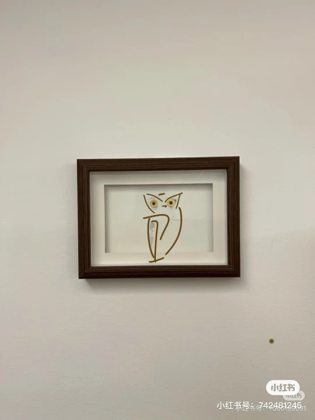 当我在墙上多打了两个眼后续…免费送展签啦